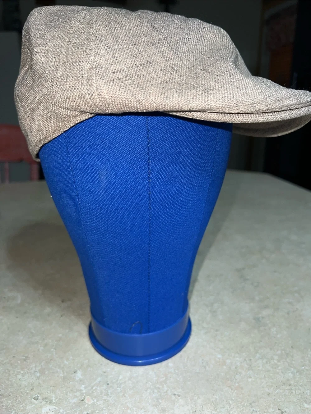 Beige Tweed Baker Boy Cap ‘Peaky Blinders’ cap
